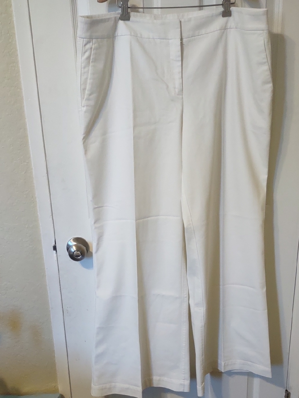 Lafayette 148 New York Ivory Tailored Dress Pants